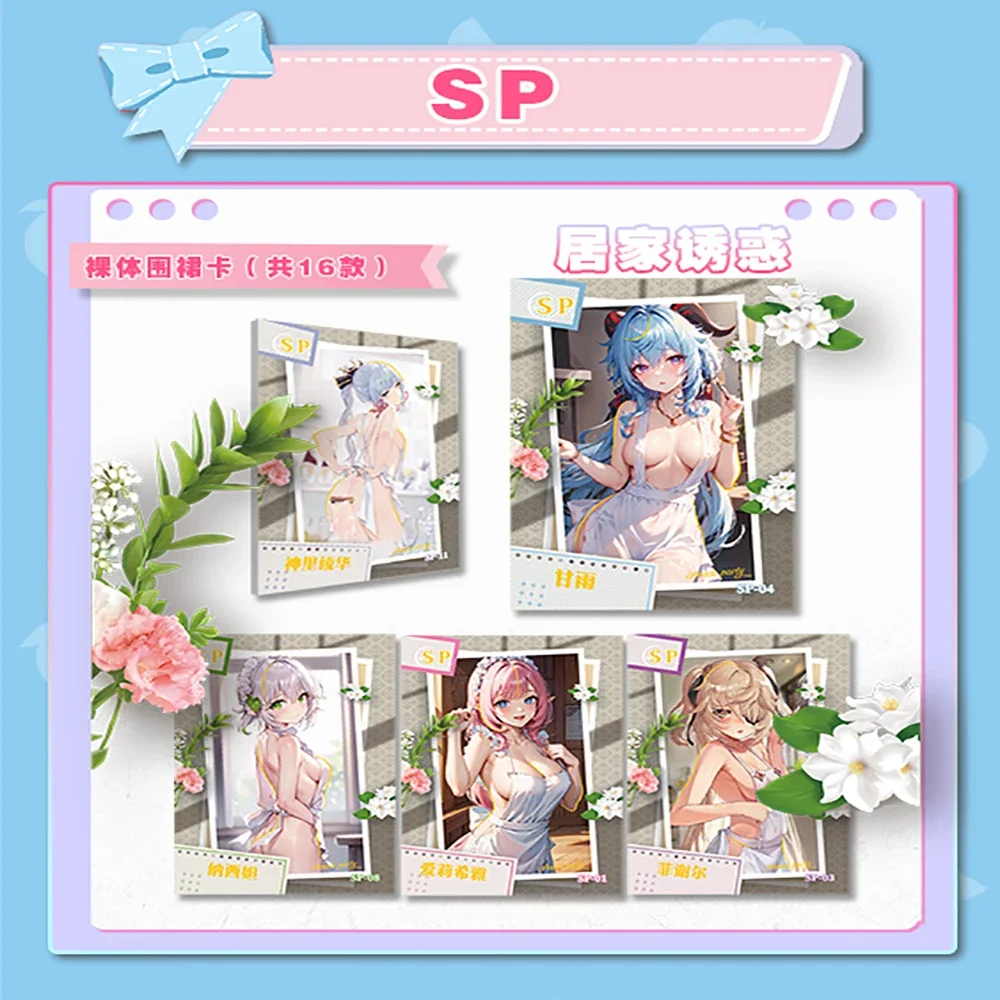 Genuine Goddess Story Collection Cards Peach Party Nightclub Royal Sister LSP and SSR Girl Single Player Game Toys Cards Gifts