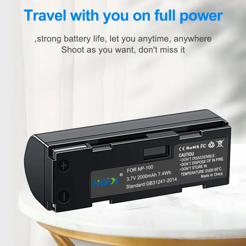 

HQIX for Fujifilm DS260 DX-9 MX-600X 600Z 500 600 700 Camera NP-100 Battery Charger