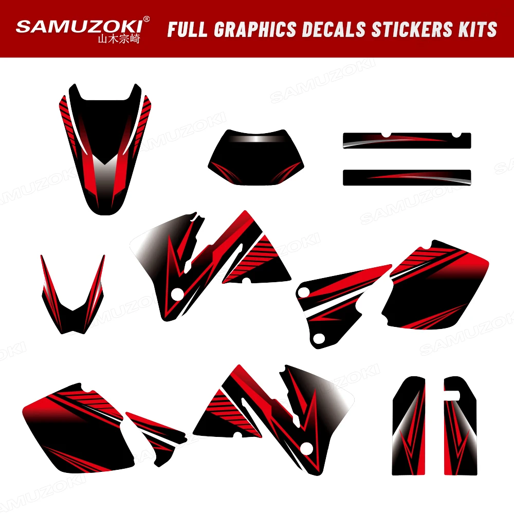 

Подходит для EXC 125 200 250 300 380 400 520 2001 2002, графические фоновые наклейки, комплект наклеек, украшение для всего тела мотоцикла