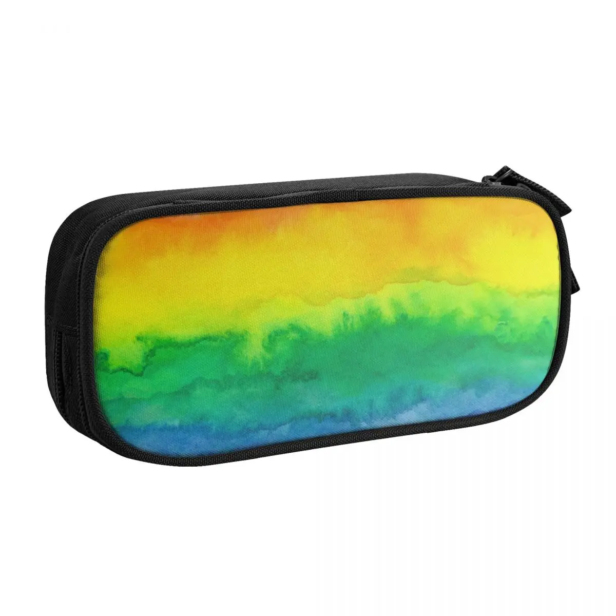Custom Pride Gay LGBT Rainbow Flag Cute Pencil Cases Boy Girl Large Capacity Pencil Pouch School Accessories