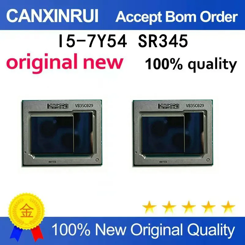 (5pcs-100pcs)Tablet computer steel ring dual mirror CPU I5-7Y54 SR345 brand new original
