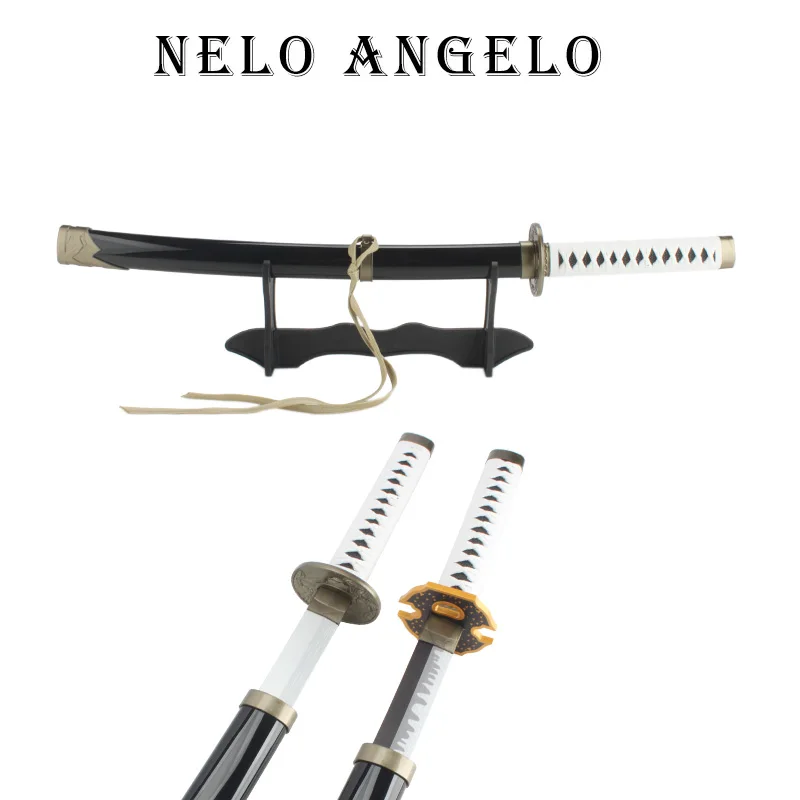 80cm/31.5인치 다크 슬레이어 카타나 게임 캐릭터 코스프레 소품 야마토 4 야마토 5 대나무 칼 장난감 1:1 패턴 복원