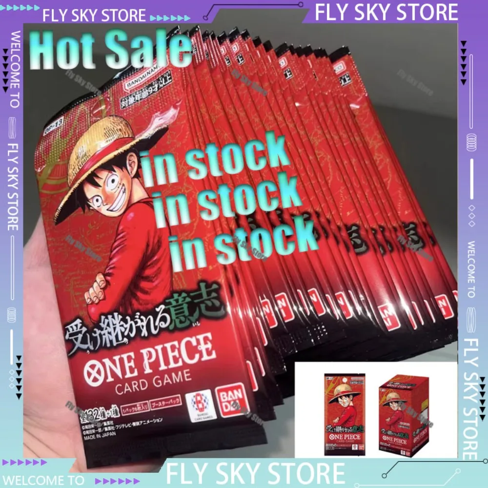 

В наличии BANDAI One Piece TCG Game Card PRB02 The Best Vol.2 Booster Box Японский OPCG Sealed OP 13 One Bag Игрушки для карт Подарки