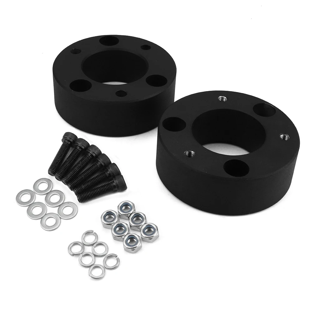 

1.5'' Inch 2'' In Black Front Leveling Lift Kit For 2004-2019 Ford F150 2WD And 4WD Strut Spacers Suspension Lifts Kits