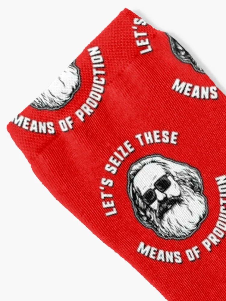 Let's Seize These Means Of Production Socks anime gift Boy Child Socks Women's