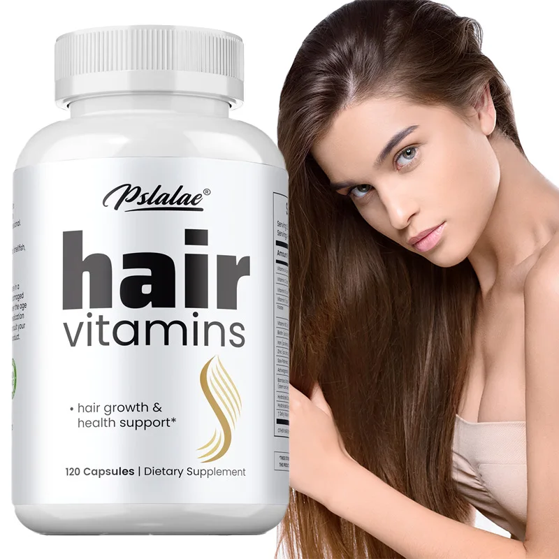 

Hair Vitamins - Antioxidant, Nourishes The Scalp, Promotes Natural Hair Growth, Effectively Prevent Hair Loss, Non-GMO