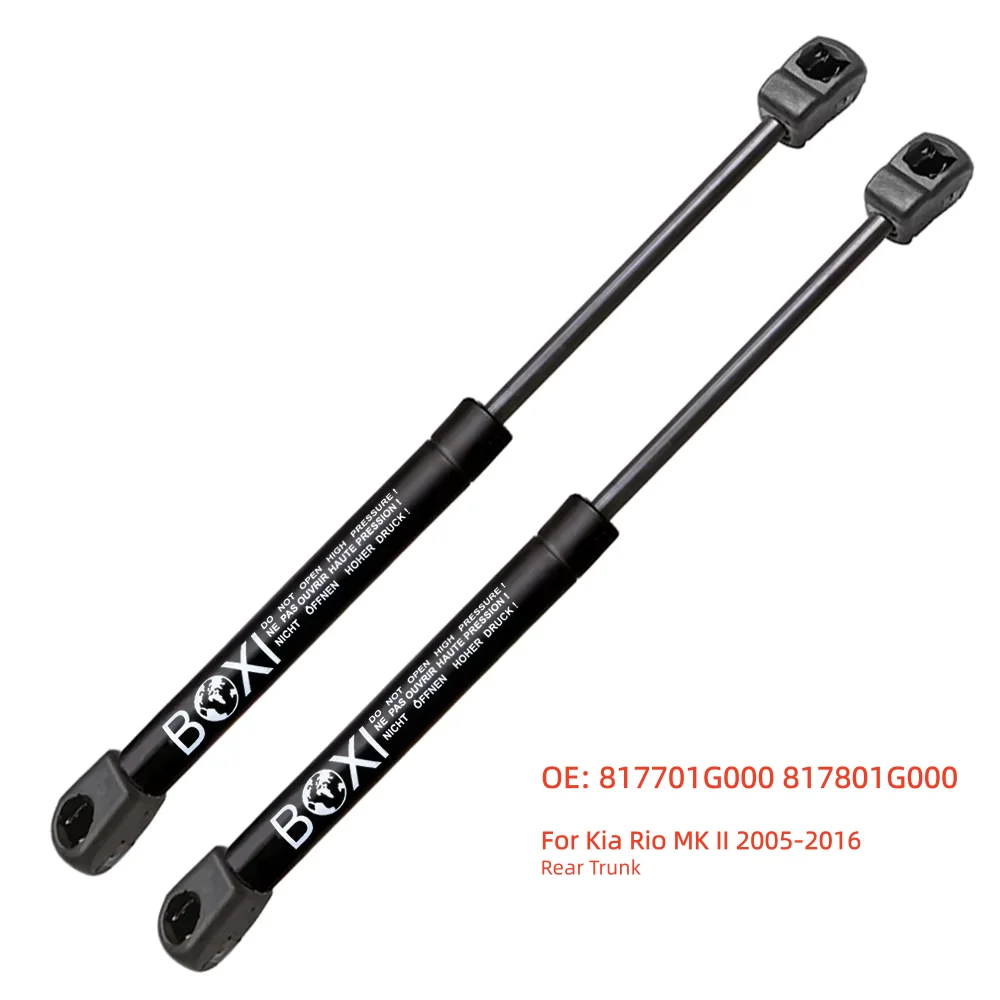 

BOXI 2P[cs Rear Trunk Gas Spring Shock Lift Strut Support Bar 817701G000 817801G000 For Kia Rio MK II 2005 - 2016 Lift Struts