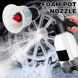 Foam Nozzle Car Wash Foam Spray Nozzle Windscreen Fan Thread Water Nozzles Car Wash 16mm Foam Internal Nozzle Gun R0M4