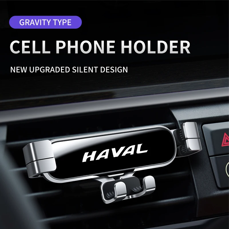 Gravity Car Phone Holder Mobile Stand GPS Support Mount For Haval Jolion F7 H6 H1 H2 H3 H4 H5 H7 H8 H9 M4 M6 F5 F9 F7X