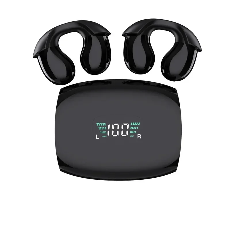 

Wireless Bluetooth 5.3 Earphones TWS Touch Clip-on Earbuds Gaming Low-latency Headphone Sports Business Earplug for Xiaomi Apple