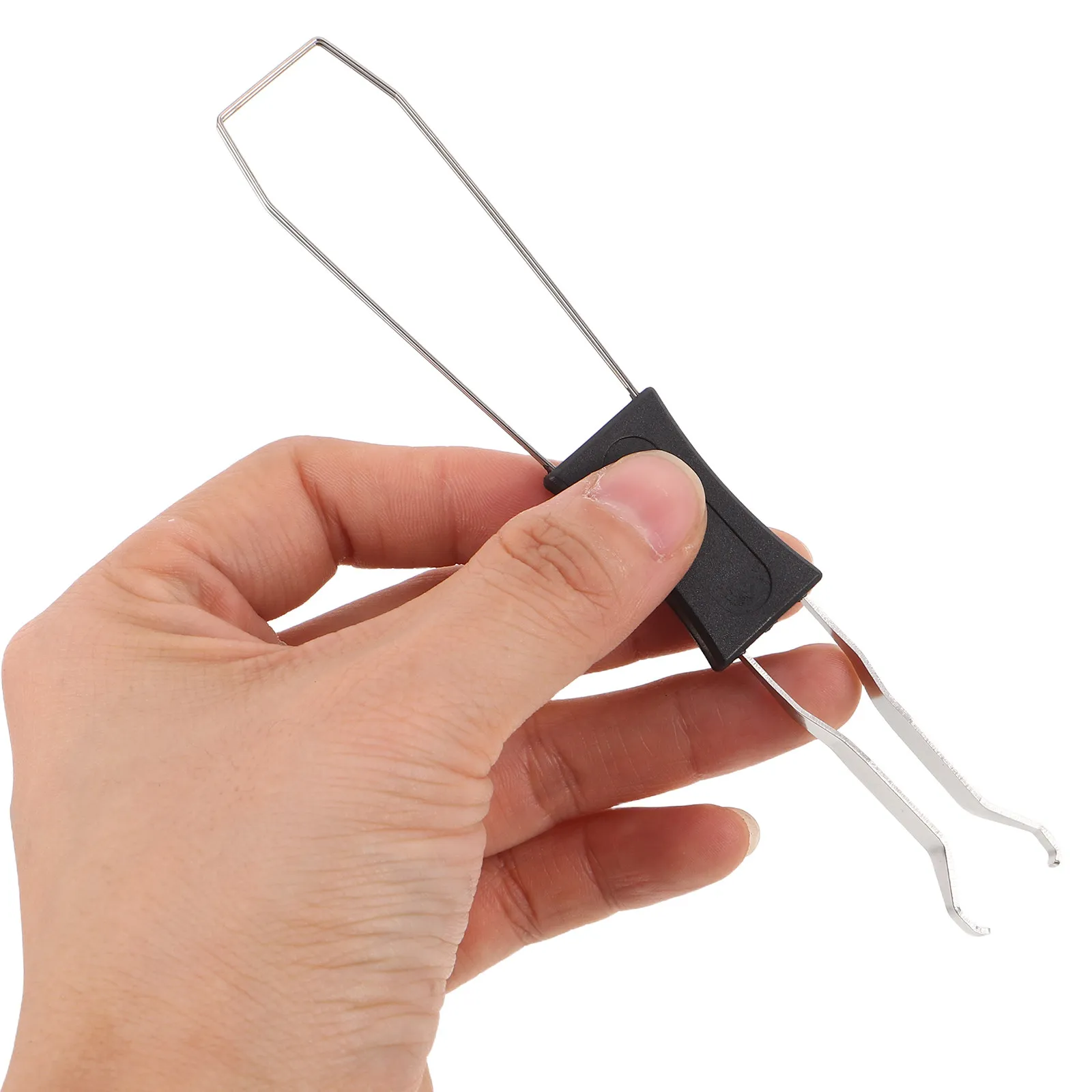 1Set Mechanical Keyboard Keycap Remover Tool Metal Puller Ergonomic DIY Disassembly Kit Keyboard Maintenance Cleaning