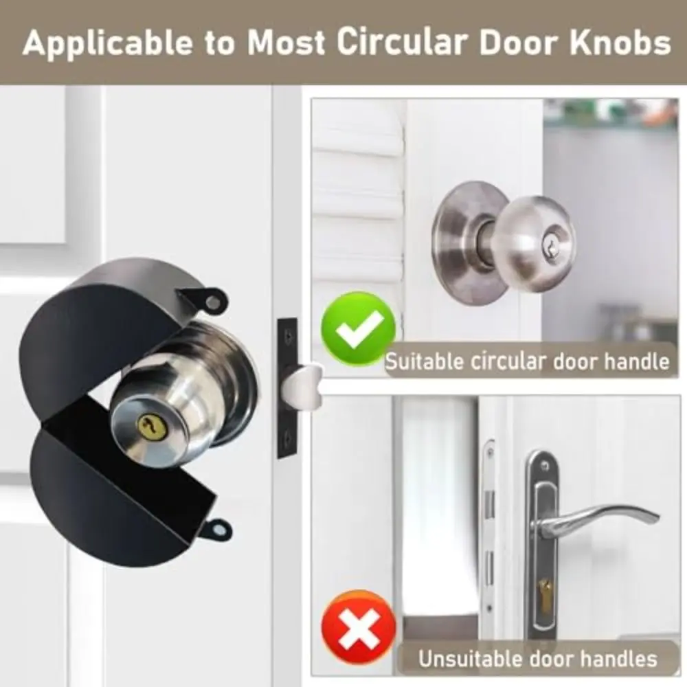 

Stainless Steel Glass Door Lock Double Bolts Black Color Door Knob Lock With Padlock Portable Design Push Sliding Lock