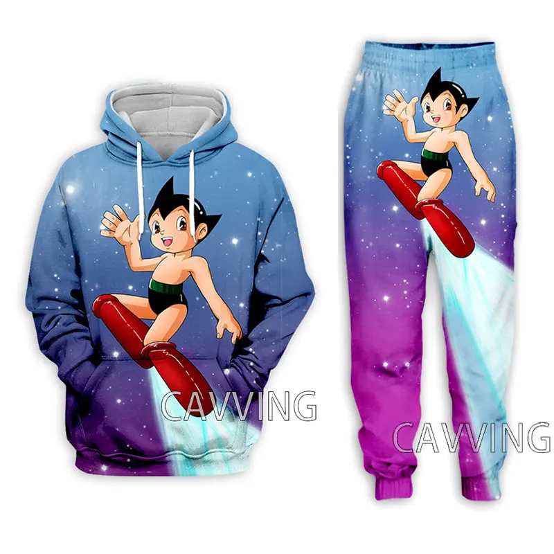 

Astro Boy 3D Printed Casual Hoodies Hooded Sweatshirt Pants Jogging Pants Trousers Suit Clothes Women/ Men Sets H02