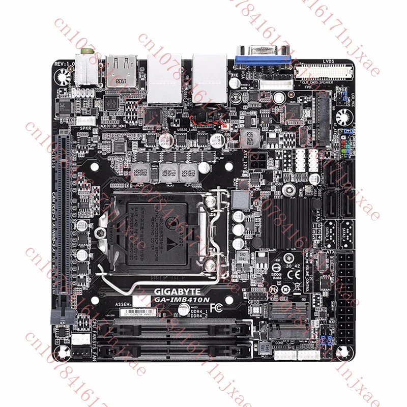 

For Gigabyte IMB410N dual network card port 4COM LVDS PCIE motherboard.