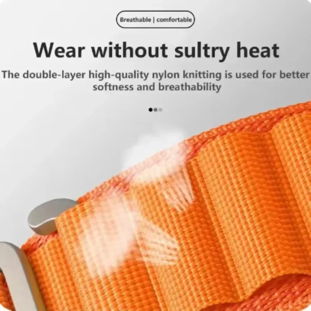 22/20mm Alpine Nylon Strap for Amazfit T-Rex3 Pro 48/44mm Active 2 Square Sport Bracelet For Amazfit Helio Balance 3 2 Bip Max 6