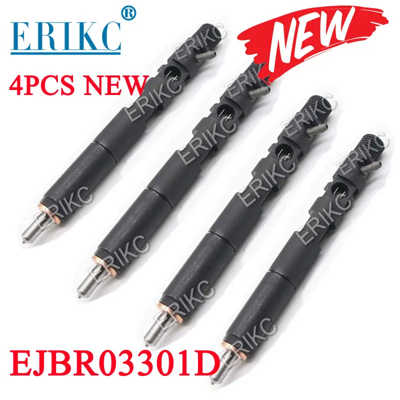 

4PCS Diesel Nozzle EJBR03301D Euro 3 Common Rail Injector 3301D for truck JMC Transit 2.8L Van EJB R03301D