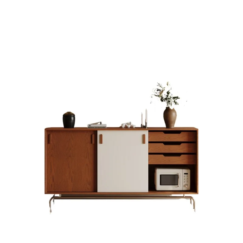 

Bauhaus side cabinet against the wall integrated locker retro multi-functional living room locker