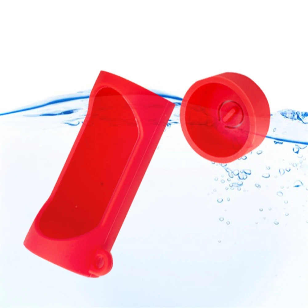 Capa de silicone para fone de ouvido, capa protetora com mosquetão anti-perdido