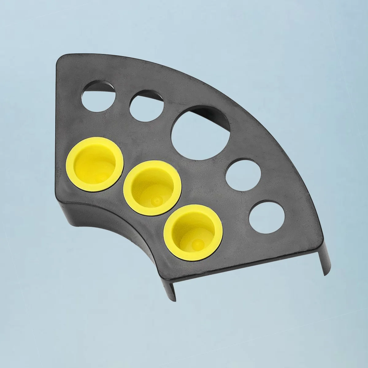 

1Pcs Pigment Cup Rack Oval Shape Durable PP Material Practical Ink Cup Holder for Permanent Eyebrow Lip Salon Use