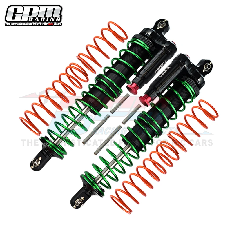 GPM aluminum front/rear shock absorbers for 1:5 X-MAXX 6S/8S 1:6 XRT-78086-4 RC remote control car accessories