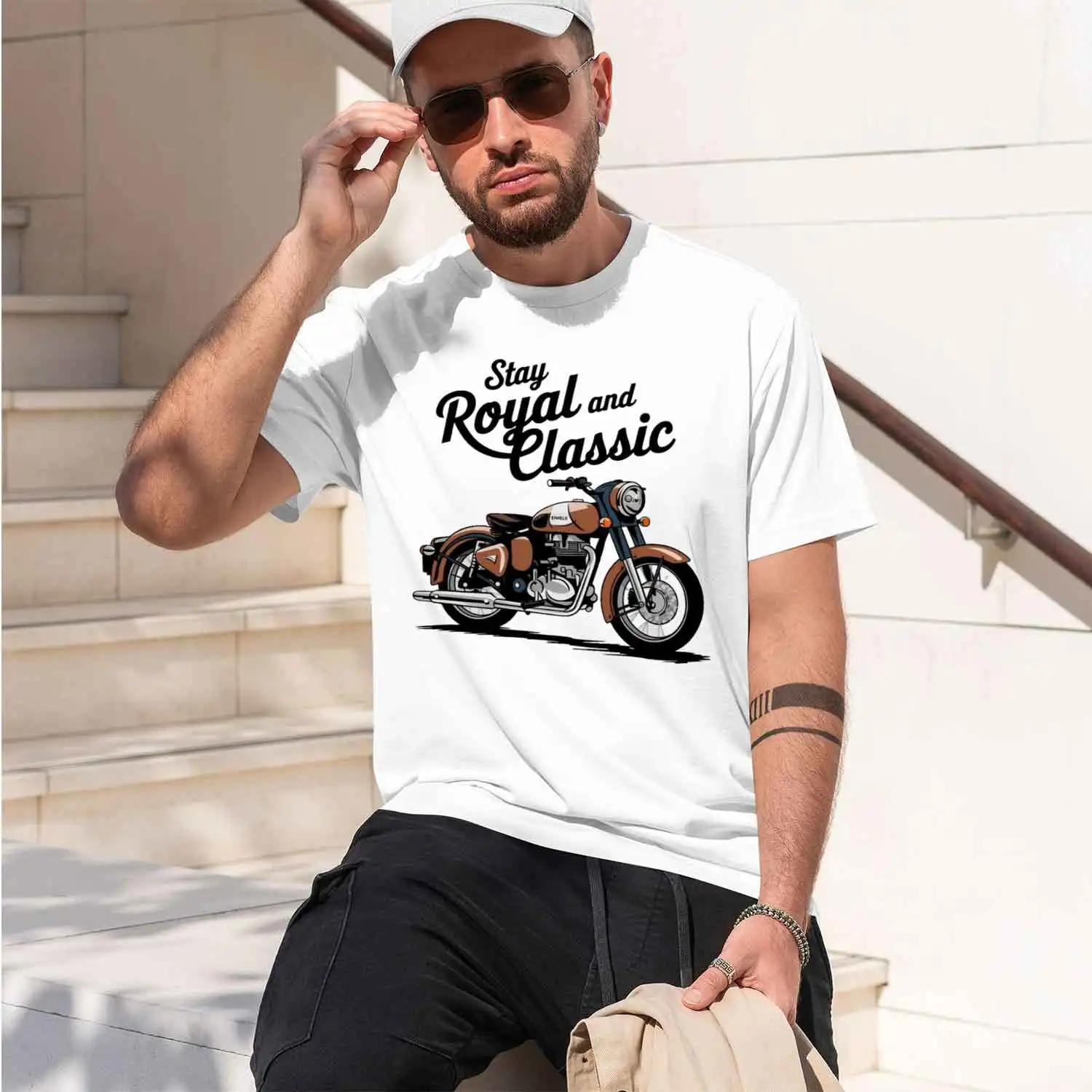 STAY AL AND CL T-Shirt Summer Men's Tracksuit Short Sve Casual Breathable Sportswear Harajuku Fashion Streetwear 2026 New Model