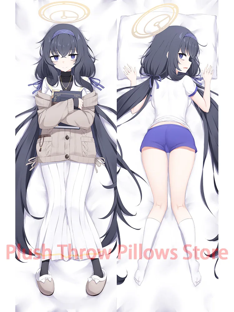 

Dakimakura anime дакимакура Подушка Dakimakura anime Ui Kozeki с голубым архивом, Двусторонняя Подушка в натуральную величину, наволочка для взрослых