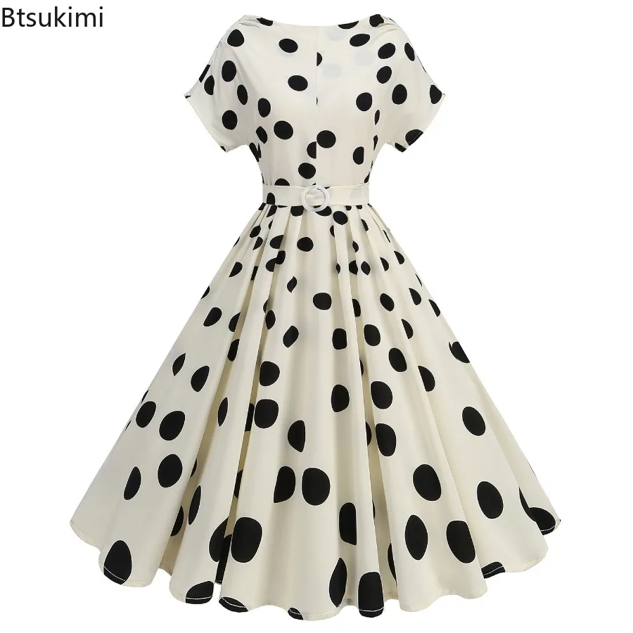 

New 2025 Women's Pile Collar Floral Print Vintage Casual Dress Halloween Party Elegant Dress Raglan Sleeve Pleated Dresses Lady