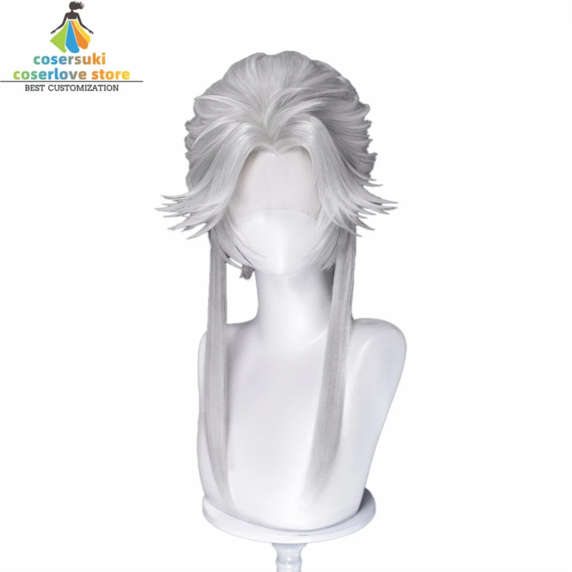 The Freak Circus Pierrot Lace Front Cosplay Wig Halloween Convention Event Headwear
