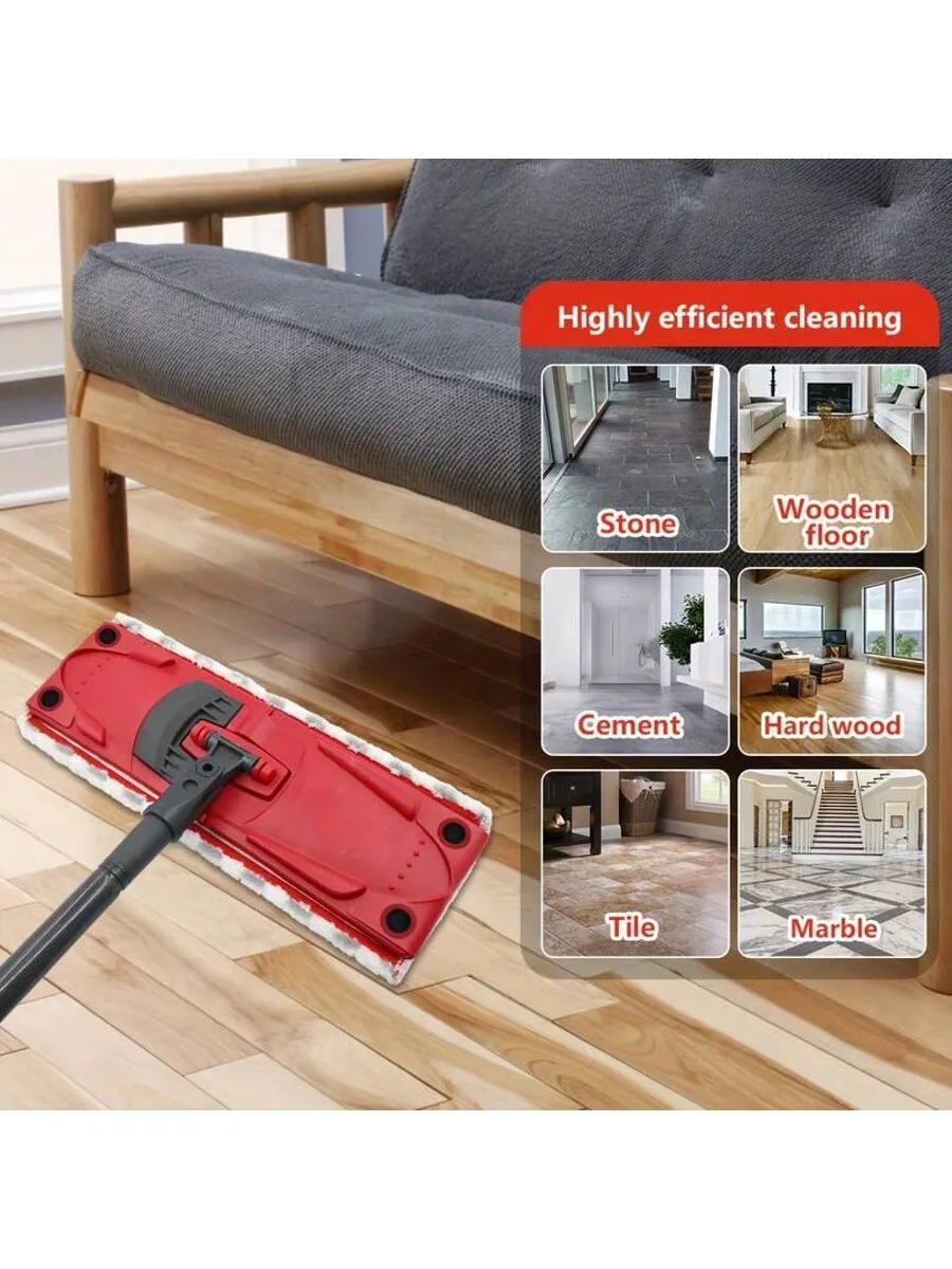 وسادات بديلة للممسحة Vileda UltraMax - عبوات قماش من الألياف الدقيقة، عبوة واحدة، ملحقات رأس مسطحة متوافقة للتنظيف الفعال