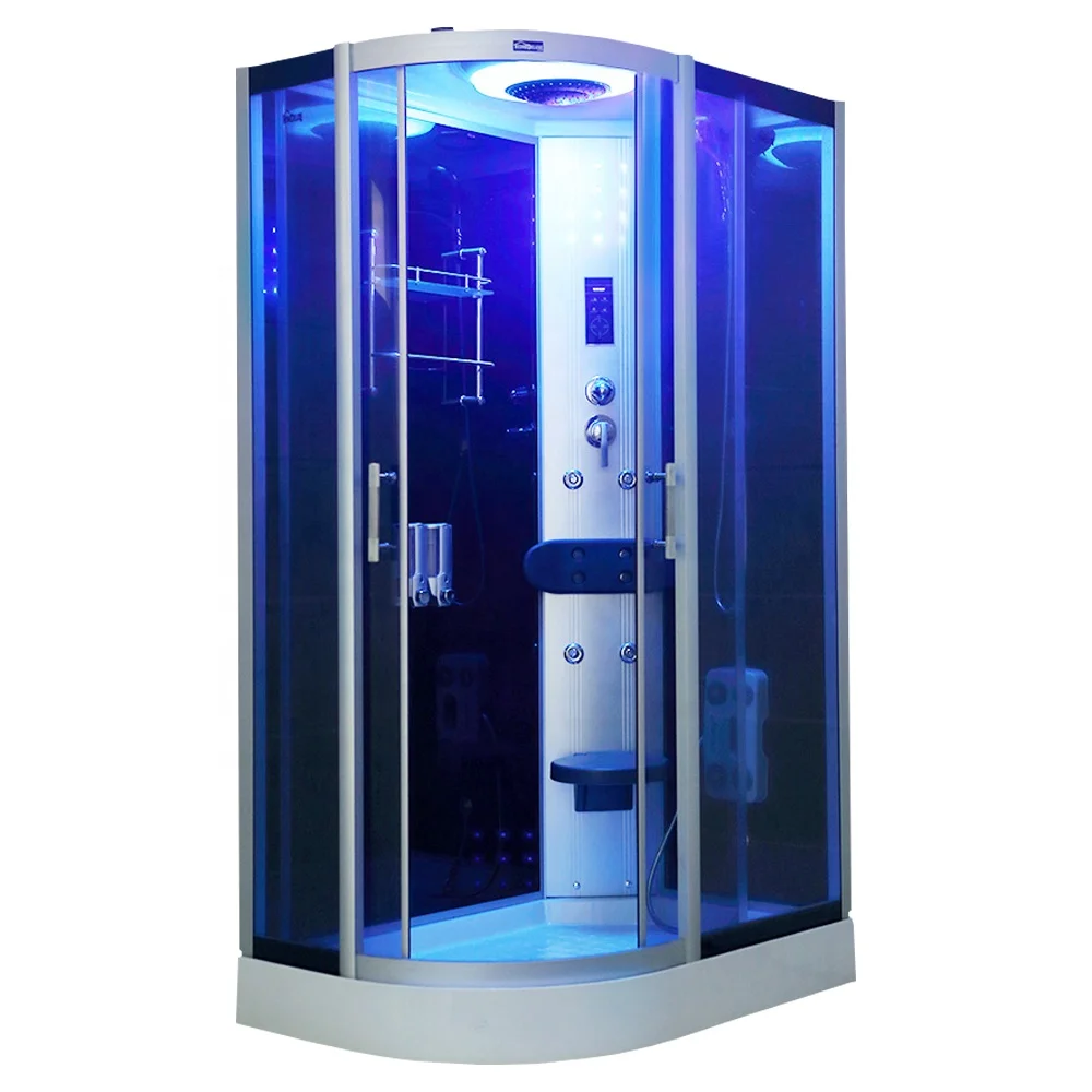 Custom Size New Style Cost-effective Shower Tray Bathroom With Heating LED Light. Bathing Steam And Washing In One