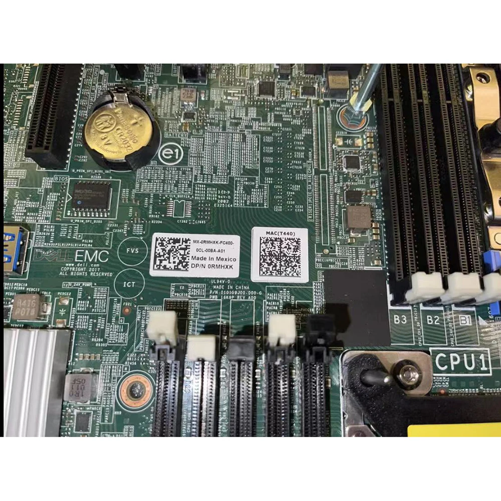 Original Server Motherboard PowerEdge T440 0X7CK 081VG9 0RMHXK  X7CK 81VG9 Works Perfectly