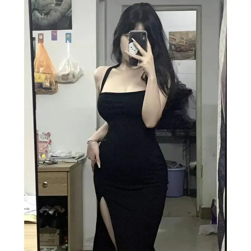 Vestidos sem mangas das mulheres para a mulher festa de casamento primavera boêmio vestido bloqueando fofo em camadas mori menina fairycore piquenique picante