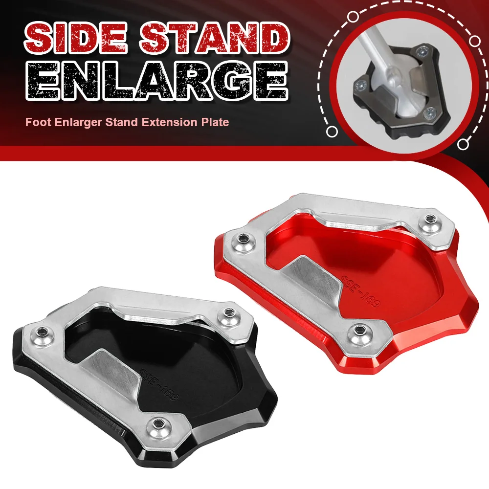 

FOR Scrambler 1200 2022 2023 Scrambler 1200 XC 1200XE 2018 2019-2023 Accessories Side Stand Enlarger Kickstand Enlarge Plate Pad