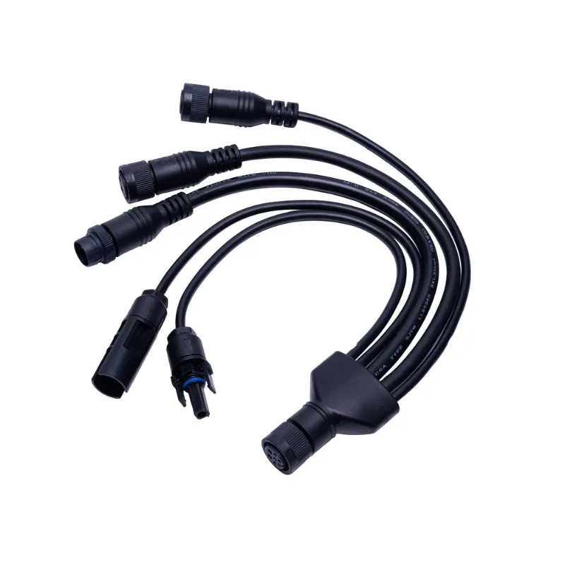 IP67 Rated Push-Pull Circular Connector with Copper Contacts 40A for Solar Energy & E-Bike