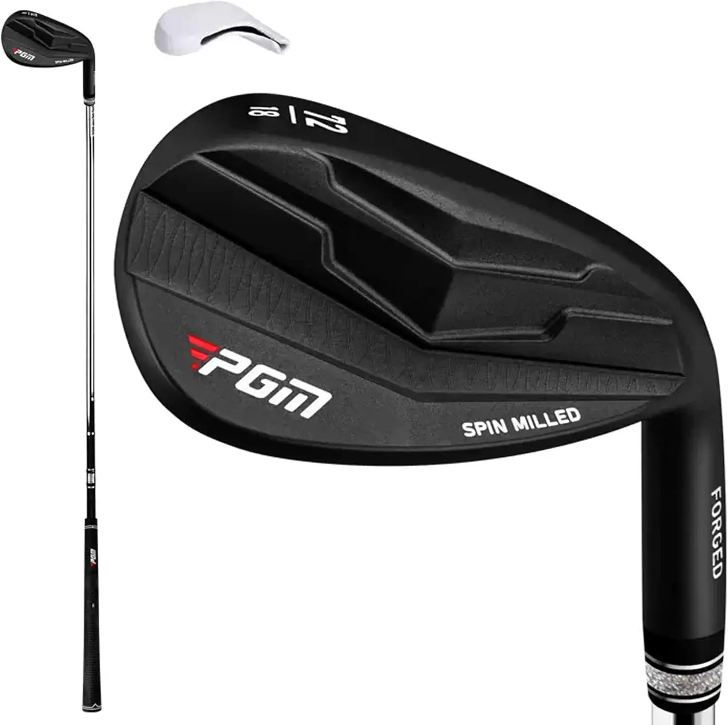 

72 Degree Golf Wedge - High Loft Sand Wedge for Bunkers, CNC Milled Grooves, Steel Head, Men & Women