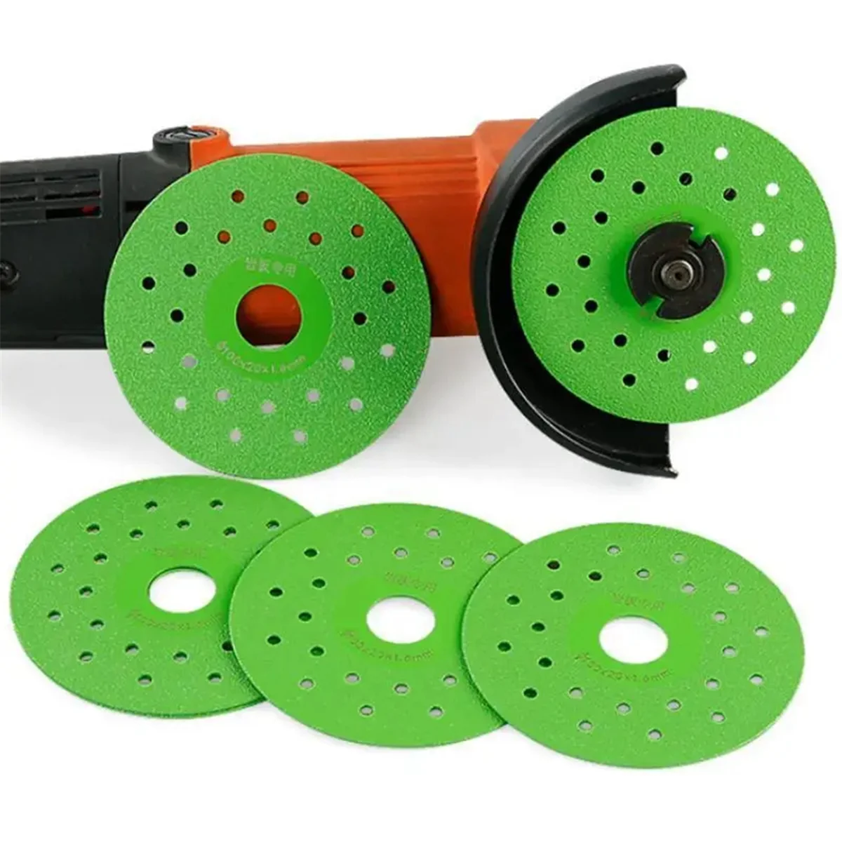 1Pcs 4inch/100mm Super Thin Cutting Disc for Porcelain Glass Tile Marble Diamond Saw Blade Brazed Cut-Off Wheel