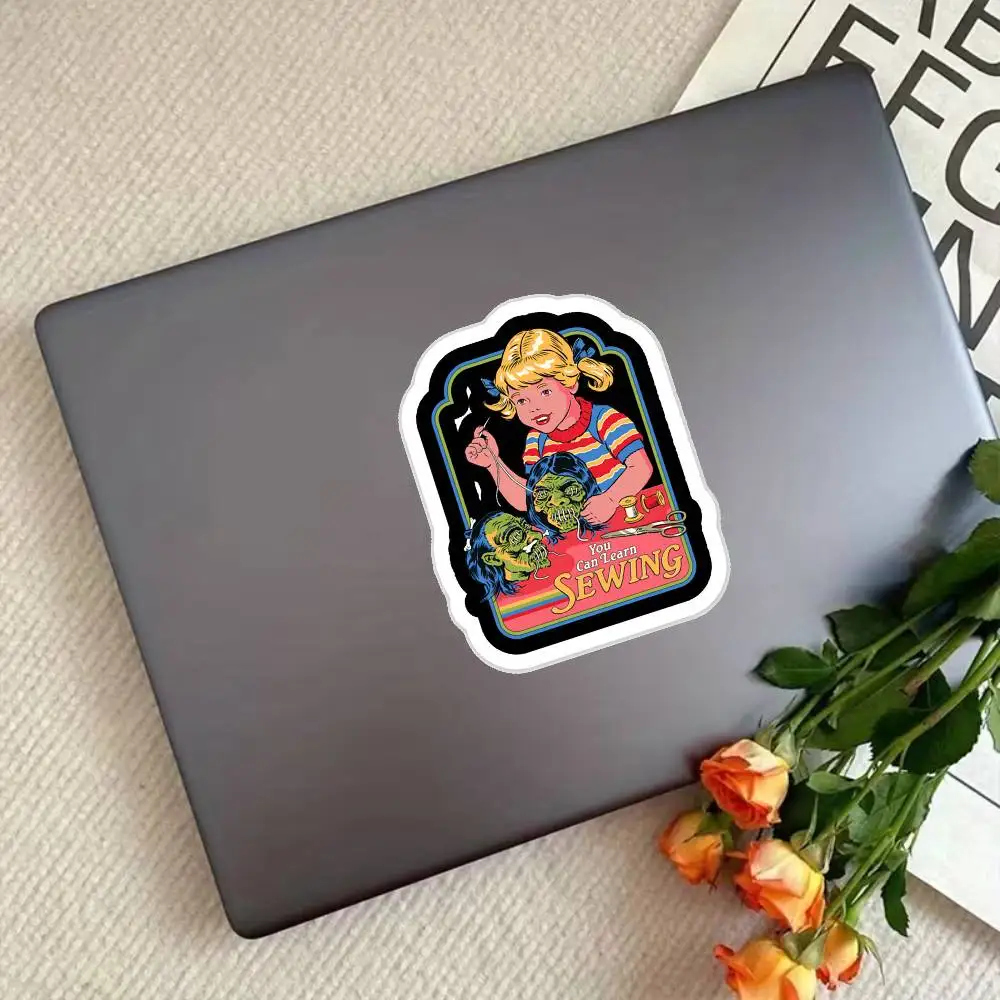 You Can Learn Sewing Waterproof Stickers For Decorating Car Windows Motorcycles And Computers.