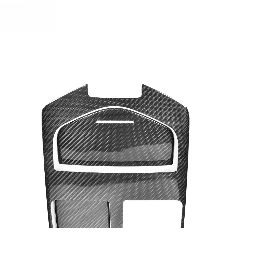 for Quattroporte 2017-2022 Dry Carbon Fiber Interior Trim Add on Style 10PCS Car Accessories