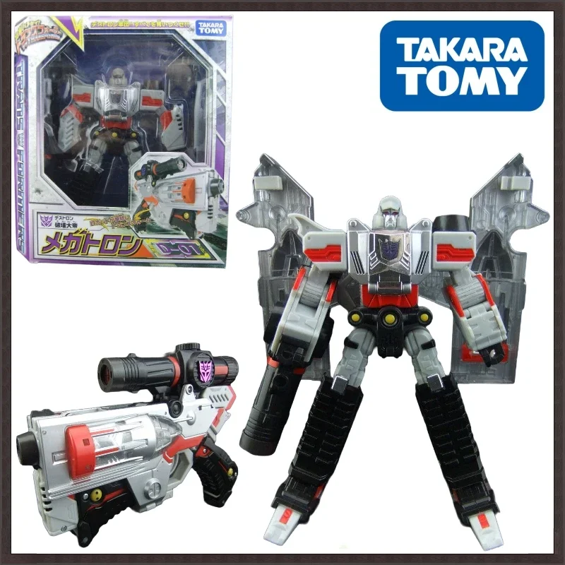 

In Stock Takara Tomy Transformers Japanese Comprehensive D-01 Megatron Collectible Action Figure Anime Robot Model Official Gift