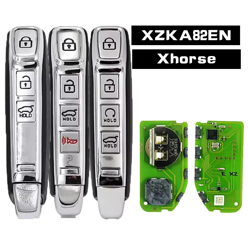 

Xhorse Global Version XZKA82EN Support ID47/ 4A Chip VVDI Xhorse Replacement Proximity Universal Car Remote Key for Hyundai KIA