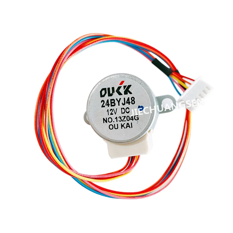 24BYJ48 12V Air-conditining Swing Stepper Motor 12V Synchronous Sweep Motor with 19CM/31CM/100CM Cable