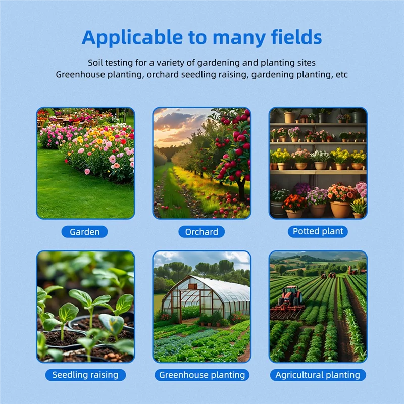 BNVN-Tuya Wifi Smart Soil Meter Temperature And Humidity Soil Detector APP Remote For Garden Home Farms