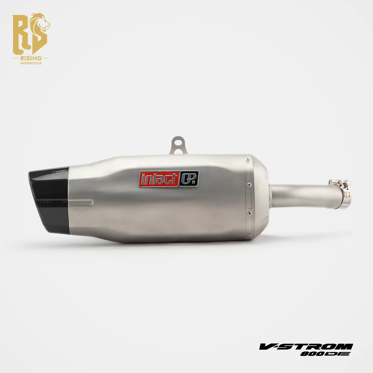For Suzuki V-STROM DL 800DE 800SE 2023-2026 Motorcycle Full Exhaust System Titanium Front Middle Stainless Steel Muffler slip on