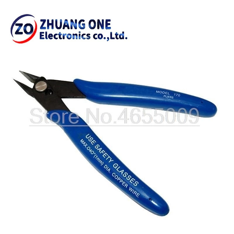 PLATO-170 희망찬 클램프 DIY 전자 대각선 펜치, 사이드 커팅 니퍼 와이어 커터 3D 프린터 부품