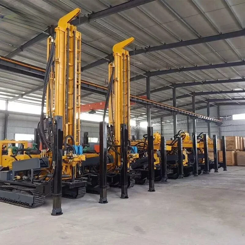 Hydraulic Crawler Well Drilling Rig 300 Meter Well Drilling Water Drilling Machine