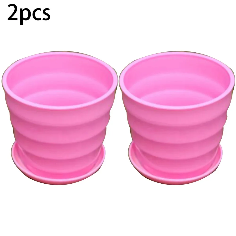 Brand new High quality Flower Pot 2Pcs Succulents Thicken Breathable Home Imitation Nursery Plants Root growth