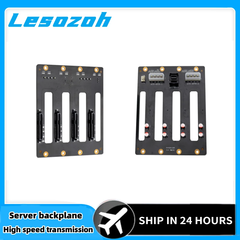 

Backplane JONSBO N4 NAS Chassis Accessories SATA Connectors 4 Hard Drive Interface Boards Circuit Board
