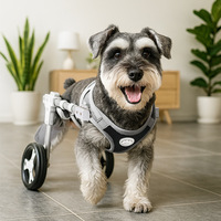 New wheelchair for dogs, wheelchair for cat hind limbs, upgraded retractable and lightweight pet assistance car hind leg bracket