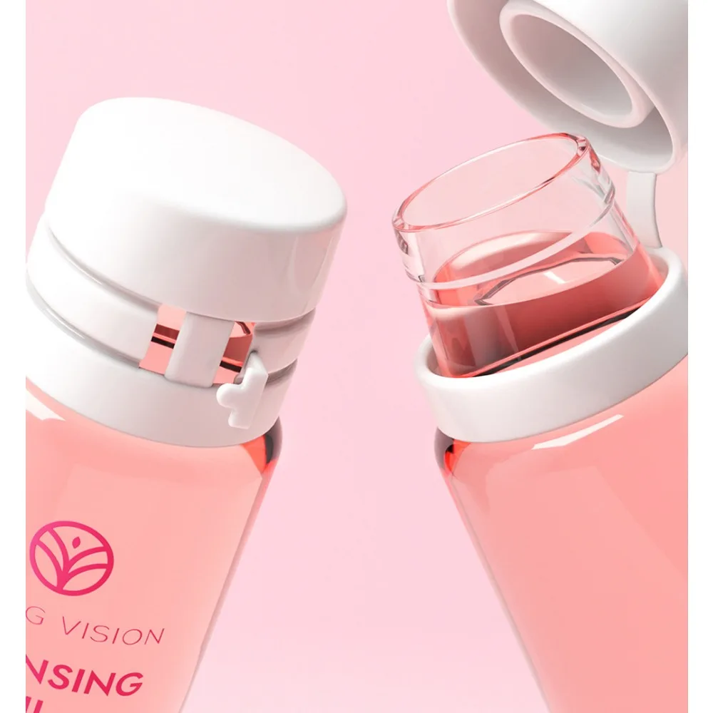 7/10 Reinigungsöl-Kapseln, sanft nicht reizend, spendet Feuchtigkeit, beruhigt die Reinigung, tragbares Einzel-Make-up-Entferner-Öl für die Reise