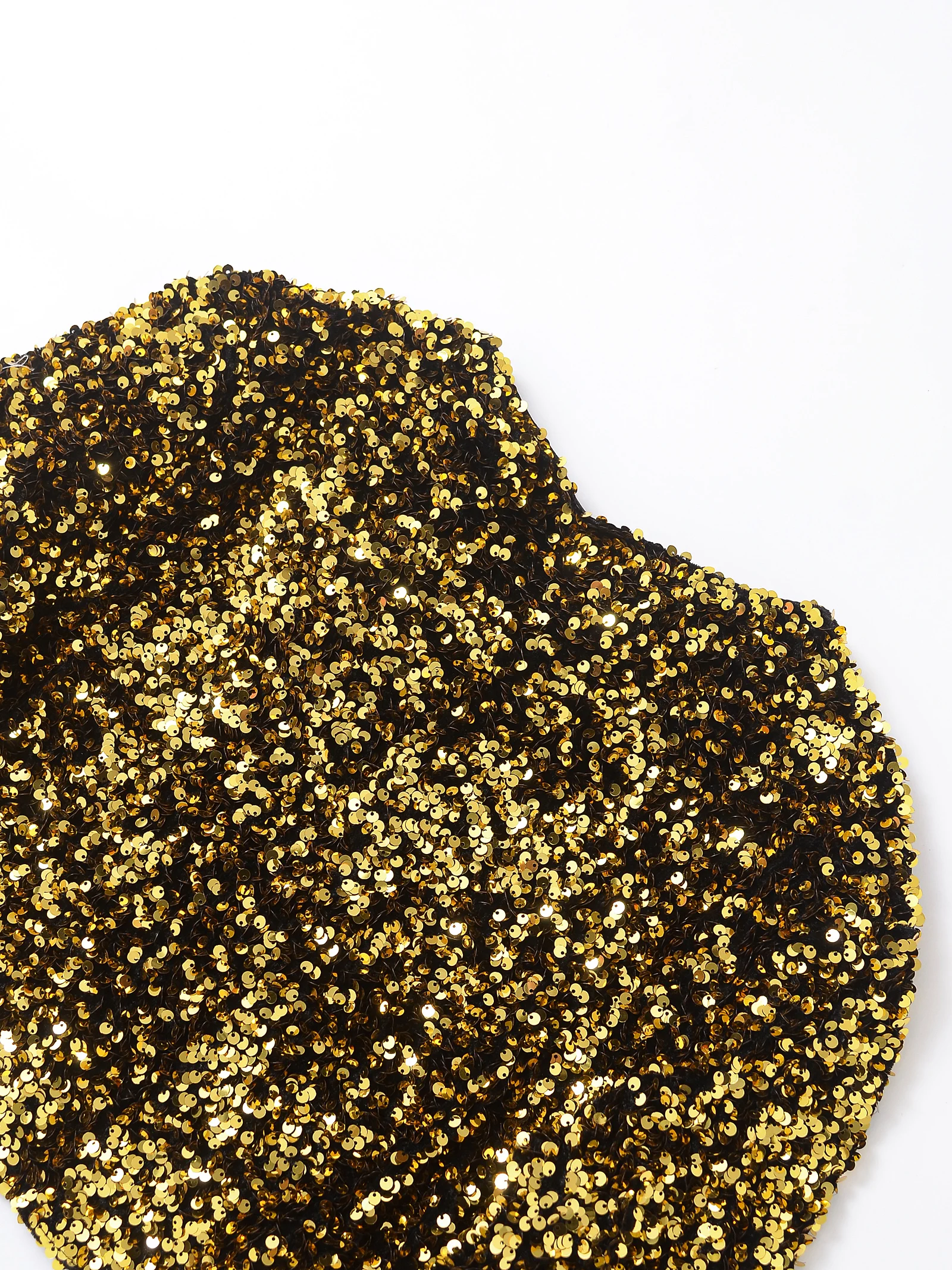 Veste courte ample et décontractée pour femmes européennes et américaines, style de rue, avec nœud noué, haut à paillettes